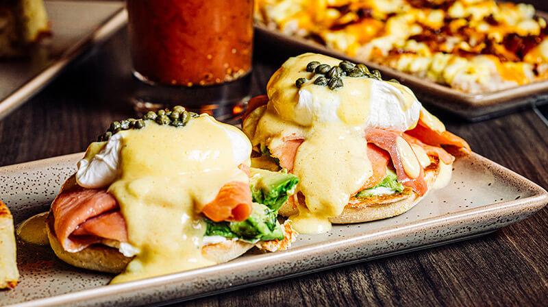Smoked Salmon Benny