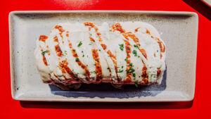 El Gordo Morning Burrito breakfast burrito at Early Bird Brunch